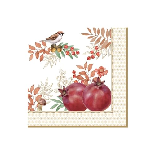 Autumn Symphony Papierservietten, 33 x 33 cm von Easy Life