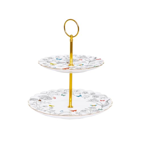 EASY LIFE Set mit Stummschalen-Set, 2 Etagen, 16/21 cm, aus Porzellan EASY LIFE Set mit Stummschalen-Set, 2 Etagen, 16/21 cm, aus Porzellan von Easy Life