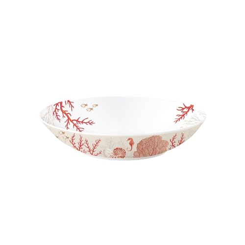 Easy Life Suppenteller, Pastateller Maritim Reef Korallen D. 20,5cm Porzellan von Easy Life