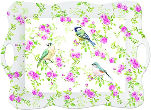 Spring Time Tablett aus Melamin, 53 x 38 cm von Easy Life