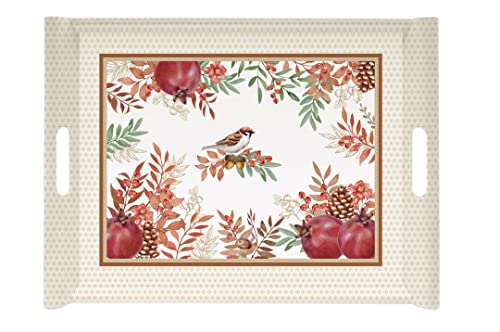 Tablett 52 x 37 cm aus Melamin Autumn Symphony von Easy Life