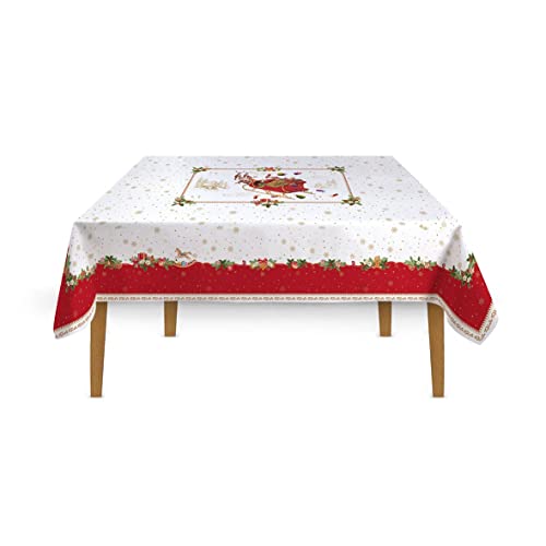 Tischdecke, 145 x 180 cm, 100 % Baumwolle, in Geschenkkarton von Easy Life