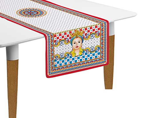 Tischläufer, 45 x 140 cm, 100 % Baumwolle von Easy Life