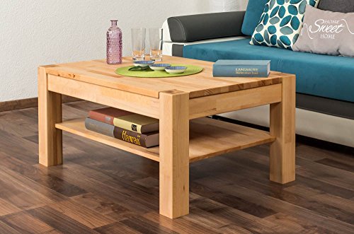 Couchtisch Wooden Nature 08 Kernbuche massiv bio geölt - Abmessung 100 x 45 x 70 cm (B x H x T) von Easy Möbel