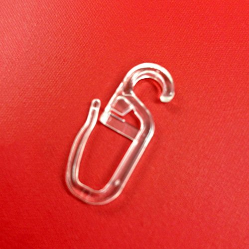 Easy-Shadow – 100 Stück Faltenlegehaken mit 5 mm Öse für Gardinenringe Gardinenhaken 5mm für Stilgarnituren – transparent Easy-Shadow – 100 Stück Faltenlegehaken mit 5 mm Öse für Gardinenringe Gardinenhaken 5mm für Stilgarnituren – transparent von Easy-Shadow