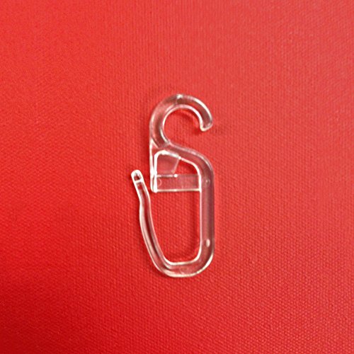 Easy-Shadow – 200 Stück Faltenlegehaken mit 8 mm Öse für Gardinenringe Gardinenhaken 8mm für Stilgarnituren – transparent Easy-Shadow – 200 Stück Faltenlegehaken mit 8 mm Öse für Gardinenringe Gardinenhaken 8mm für Stilgarnituren – transparent von Easy-Shadow