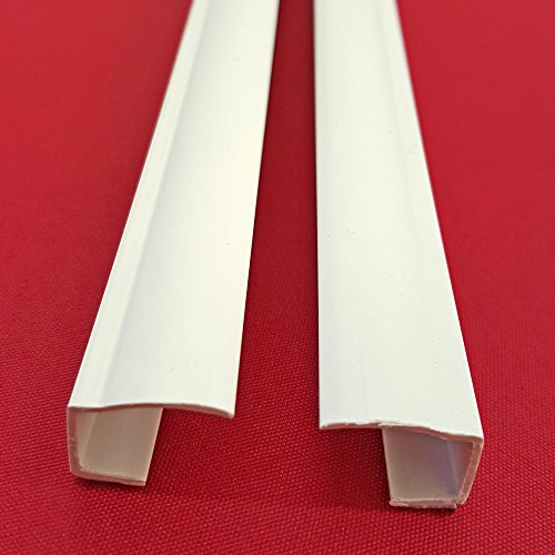 Easy-Shadow - 6 Stück Seitenschienen Länge 210 cm selbstklebend für Klemmfix-Rollo Verdunkelungsrollo - PVC Führungsschiene kürzbar Montage ohne Bohren Verdunkelung - weiß Easy-Shadow - 6 Stück Seitenschienen Länge 210 cm selbstklebend für Klemmfix-Rollo Verdunkelungsrollo - PVC Führungsschiene kürzbar Montage ohne Bohren Verdunkelung - weiß von Easy-Shadow