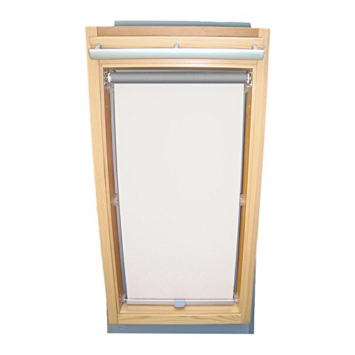 Easy-Shadow Dachfenster Abdunkelungsrollo Basis Rollo Thermo für Typ Roto WDF 735 H 735 K 73_ Größe 7/9 - in der Farbe weiß Easy-Shadow Dachfenster Abdunkelungsrollo Basis Rollo Thermo für Typ Roto WDF 735 H 735 K 73_ Größe 7/9 - in der Farbe weiß von Easy-Shadow