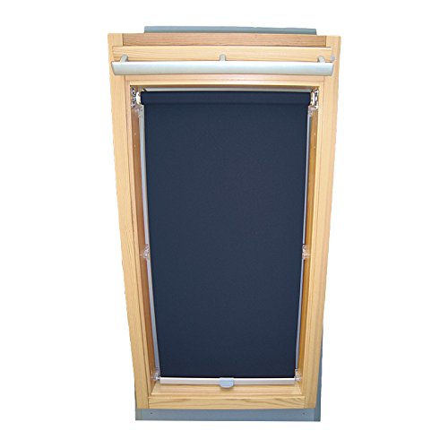 Easy-Shadow Dachfenster Abdunkelungsrollo Basis Rollo für Typ Roto WDF 735 H 735 K 73_ Größe 9/14 - in der Farbe dunkelblau Easy-Shadow Dachfenster Abdunkelungsrollo Basis Rollo für Typ Roto WDF 735 H 735 K 73_ Größe 9/14 - in der Farbe dunkelblau von Easy-Shadow