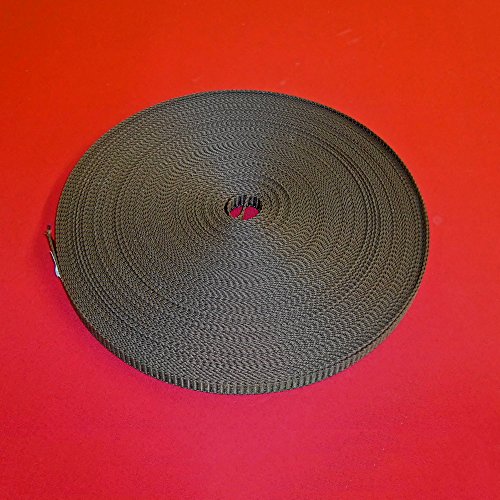 Easy-Shadow - Hochwertiger Rolladengurt Breite 14 mm x Länge 10 m - braun extrem Gurt für Rollladen Mini Gurtband 10 meter Gurtzugband Zugband für Rolladen Rolladenwickler Aufzuggurt Minigurt Gurtzug Gurtzugband - braun von Easy-Shadow