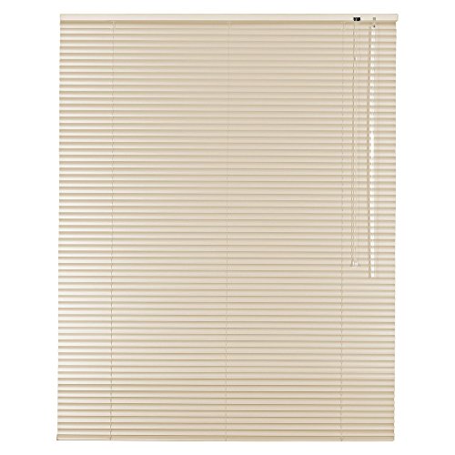 Easy-Shadow Standard Alu-Jalousie Jalousette zum Klemmen ohne Bohren 70 x 220 cm Creme - 70x220 cm - inkl. Klemmhalter von Easy-Shadow