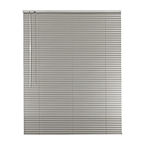 Original Easy-Shadow Aluminium Jalousie Jalousette Breite 140 x 160 cm Höhe in Farbe grau - Bedienseite links - Fensterjalousie Jalousien Alu-Jalousien Alu-Jalousetten Fenster Rollo Lamellenbreite 25 mm Lamellen / Maßanfertigung von Easy-Shadow