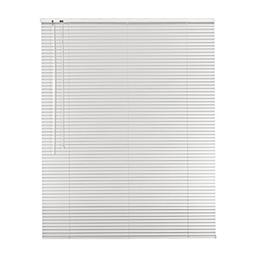 Original Easy-Shadow Aluminium Jalousie Jalousette Breite 150 x 175 cm Höhe in Farbe weiss - Bedienseite links - Fensterjalousie Jalousien Alu-Jalousien Alu-Jalousetten Fenster Rollo Lamellenbreite 25 mm Lamellen / Maßanfertigung von Easy-Shadow