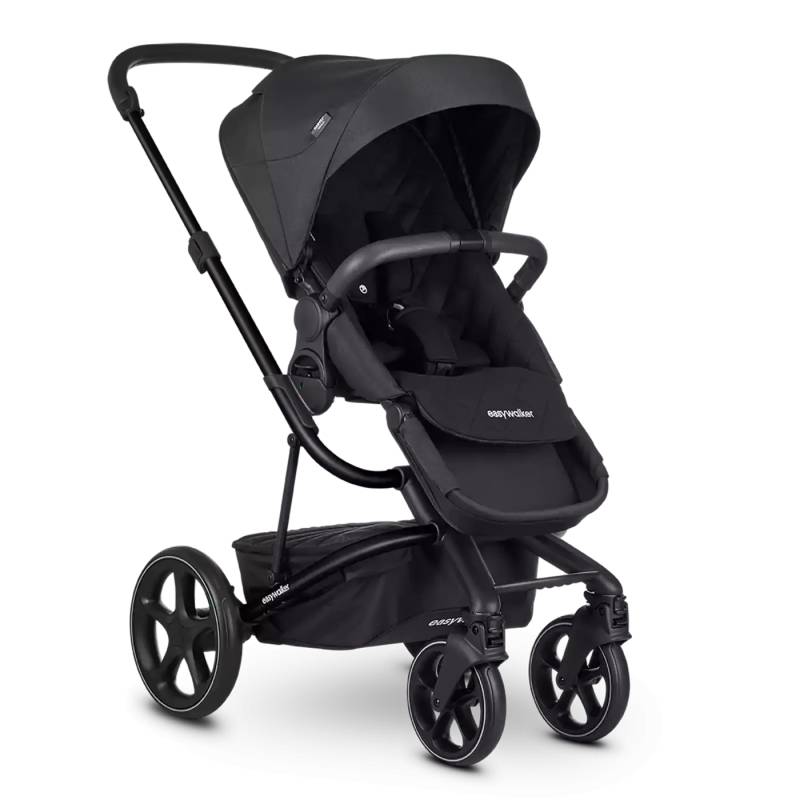 Easywalker Kinderwagen Buggy Harvey³ Jet Black All Black Höhenverstellbar Duo   B-Ware von Easy Walker