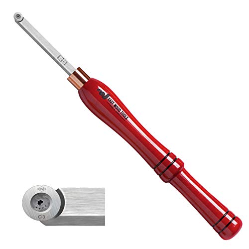 Easy Wood Tools Mini-Größe Finisher (6200) Werkzeuge zum Drechseln, Hartmetall-Drechselwerkzeuge, Holzdreher von Easy Wood Tools