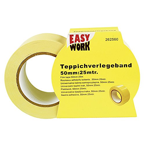 Easy Work 262560 Doppelseitiges Klebeband 50x25m Easy Work 262560 Doppelseitiges Klebeband 50x25m von Easy Work