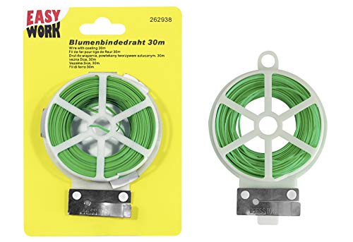 Easy Work Blumenbinde-Draht 30 m, grün, 28x28x18 cm, 262938 Easy Work Blumenbinde-Draht 30 m, grün, 28x28x18 cm, 262938 von Easy Work