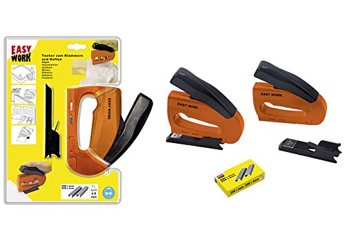 Easy Work Kunststoffnagler mit Klammern, 1 Stück, 261185 von Easy Work