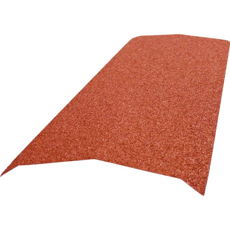 Easypan Firstkappe Metall Beschiefert Rot 810 mm von Easy