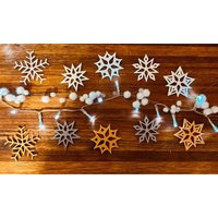Schneeflocken Deko Weihnachten Weihnachtsdeko Sterne Baumschmuck Set | 5 Stück Schneeflocken Deko Weihnachten Weihnachtsdeko Sterne Baumschmuck Set | 5 Stück von Easy3ddesign