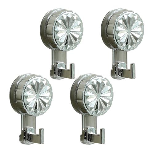 EasyBuyCat 4 Stück Saugnapf Haken stark, Abnehmbar, Handtuchhaken Ohne Bohren, Duschhalter, Wasserdichte Kranzhaken Max 5Kg, Saugnäpfe für Badezimmer, Küchen, Schlafzimmer EasyBuyCat 4 Stück Saugnapf Haken stark, Abnehmbar, Handtuchhaken Ohne Bohren, Duschhalter, Wasserdichte Kranzhaken Max 5Kg, Saugnäpfe für Badezimmer, Küchen, Schlafzimmer von EasyBuyCat