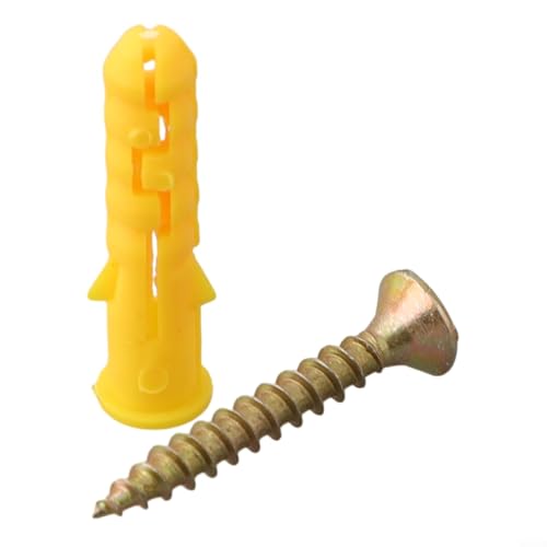 40 Stück M6 x 40 Wanddübel und Schrauben zum sicheren Halten von Gegenständen für Trockenbau 40 Stück M6 x 40 Wanddübel und Schrauben zum sicheren Halten von Gegenständen für Trockenbau von EasyByMall