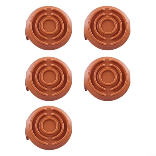 5 x Ersatz-Spulenkappen für Akku-Trimmer, WA6531, einfache Installation, Material, entworfen für mehrere GT-Modelle 5 x Ersatz-Spulenkappen für Akku-Trimmer, WA6531, einfache Installation, Material, entworfen für mehrere GT-Modelle von EasyByMall