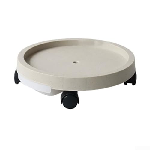 Blumentopf-Tablett mit drehbaren Rädern, perfekte Ergänzung für Heimdekoration (286 mm) von EasyByMall
