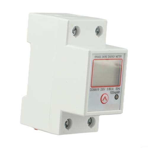DIN-Schienenmontage DDS6619 LCD Digital Watt KWh Meter 230V Multifunktions-Energiemonitor mit Hintergrundbeleuchtung und Reset-Funktion für Echtzeit-Stromüberwachung DIN-Schienenmontage DDS6619 LCD Digital Watt KWh Meter 230V Multifunktions-Energiemonitor mit Hintergrundbeleuchtung und Reset-Funktion für Echtzeit-Stromüberwachung von EasyByMall