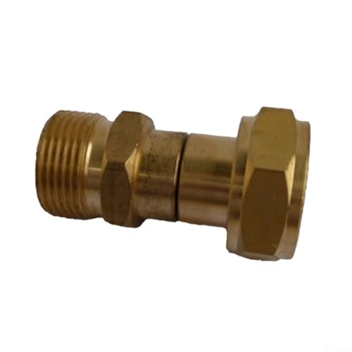 Drehende gemeinsame M22 14mm für Hochdruckreiniger beseitigen Knicke und Verdrehungen im Schlauch Drehende gemeinsame M22 14mm für Hochdruckreiniger beseitigen Knicke und Verdrehungen im Schlauch von EasyByMall