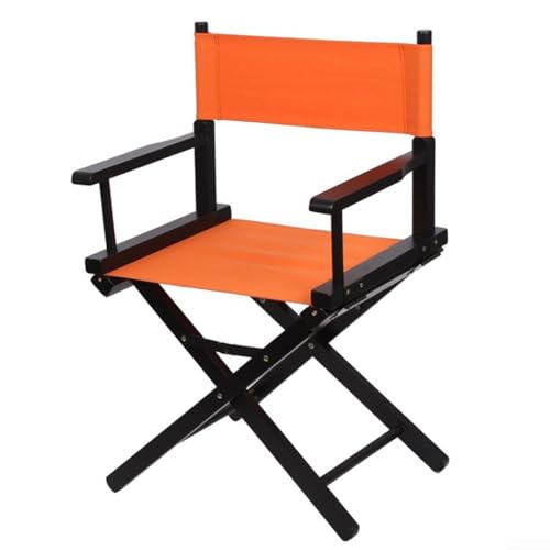 EasyByMall Ersatz-Sitzbezüge, Ersatz-Sitzbezüge, für den Außenbereich, Garten, Segeltuch, Ersatz für Regiestuhl, 47 x 38 cm/16 x 52 cm (orange) von EasyByMall