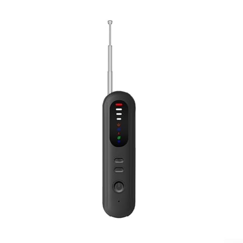 EasyByMall Infrarot Conceal Kamera Detektor mit einziehbarer Antenne, Effektiver drahtloser Signalscanner für den persönlichen Schutz der Privatsphäre EasyByMall Infrarot Conceal Kamera Detektor mit einziehbarer Antenne, Effektiver drahtloser Signalscanner für den persönlichen Schutz der Privatsphäre von EasyByMall