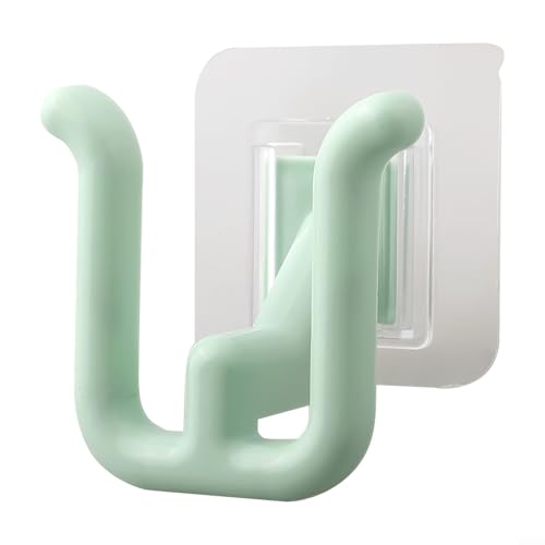 EasyByMall Mehrzweck-Hausschuh-Haken zur Wandmontage, praktische Aufbewahrungslösung für Unordnung zu Hause (Cyan) von EasyByMall