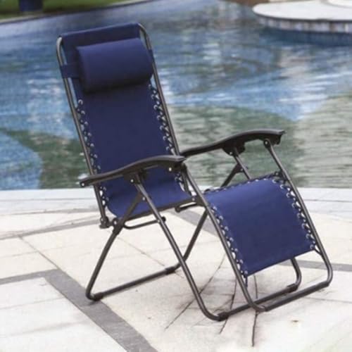EasyByMall Stuhl-Reparatur-Kordel-Set, Ersatzstoff mit 4 Seilen + Schrauben für Sonnenliegen und Schwerkraftstühle, 160 x 43 cm (blau) von EasyByMall