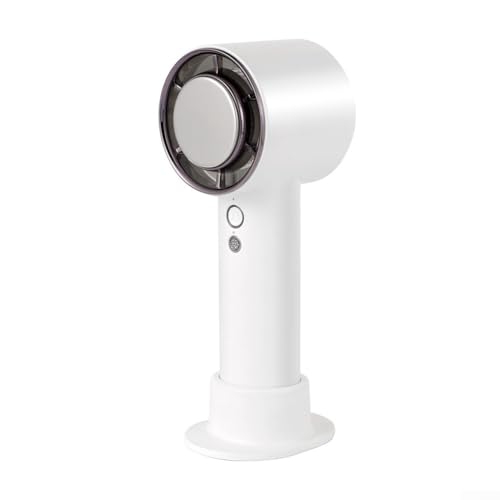 EasyByMall Wiederaufladbarer Handventilator mit Eiskühlfunktion, tragbares Design, stufenlose Geschwindigkeit EasyByMall Wiederaufladbarer Handventilator mit Eiskühlfunktion, tragbares Design, stufenlose Geschwindigkeit von EasyByMall