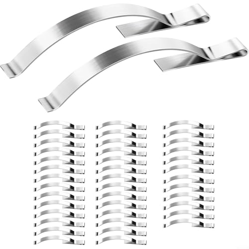 Edelstahl-Sieb-Clips für effektive Stabilisierung und Unterstützung, 60 Stück Edelstahl-Sieb-Clips für effektive Stabilisierung und Unterstützung, 60 Stück von EasyByMall