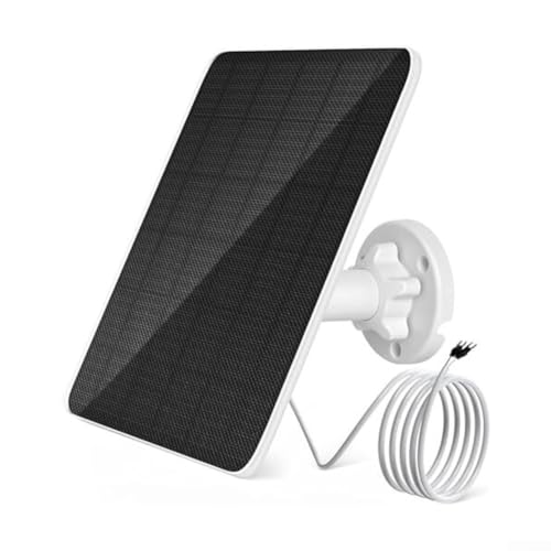 Effizientes 6W Solarpanel für Video-Türklingel 2/3/3+/4, IP66 wasserdicht mit flexibler Platzierung von EasyByMall