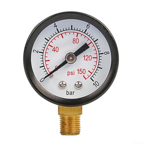 Filter-Manometer mit mechanischem Zeiger zur konsistenten Überwachung in Ölwasser-Trennsystemen (Manometer) von EasyByMall