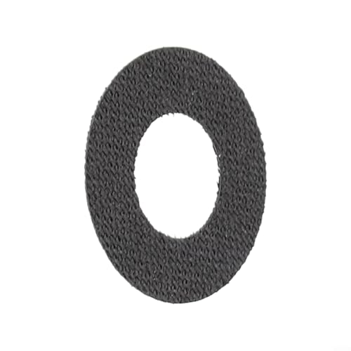 High Durability Carbon Fiber Drag Washers Compatible with Fishing Reel Brake Systems for Baitcasting Drum Reels (21.1×10.1×0.5(0.12g)) von EasyByMall