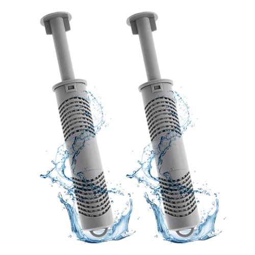 Spa Mineral Ion Kartuschensticks, Hot Spring Spas Süßwasser kontinuierliche Silberionen, Silberionen-Mineral-Kartusche für Hotspring Filter, Silver Ion Spa Mineralkartuschen-Filterstick, 2 Stück, ﻿ von EasyByMall
