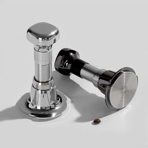 Kaffee-Tamper aus Aluminiumlegierung und Edelstahl mit ergonomischem Griff für präzises Tamping und verbesserte Geschmacksextraktion (51 mm) von EasyByMall