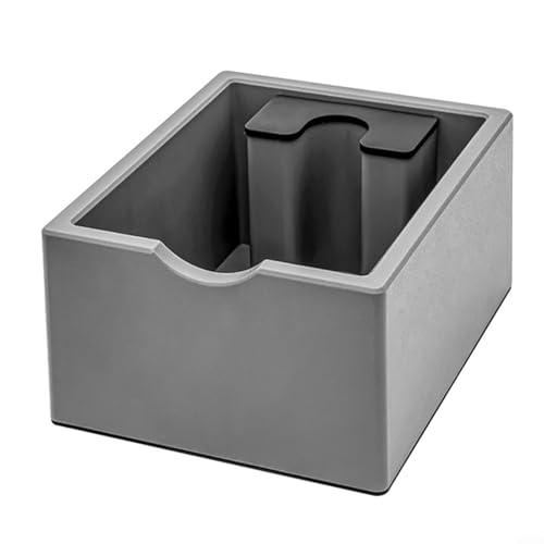 Kaffeesatz-Mülleimer mit eingebettetem Design erleichtert die schnelle und einfache Reinigung des Kaffees (grau) von EasyByMall