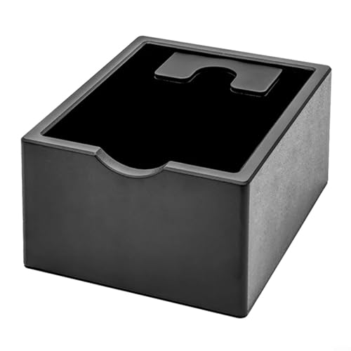 Kaffeesatz-Mülleimer mit eingebettetem Design erleichtert die schnelle und einfache Reinigung von Kaffee (schwarz) von EasyByMall