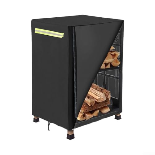 Kaminholz-Abdeckung mit Reißverschluss und wetterfest für kleine Regale Kaminholz-Abdeckung mit Reißverschluss und wetterfest für kleine Regale von EasyByMall