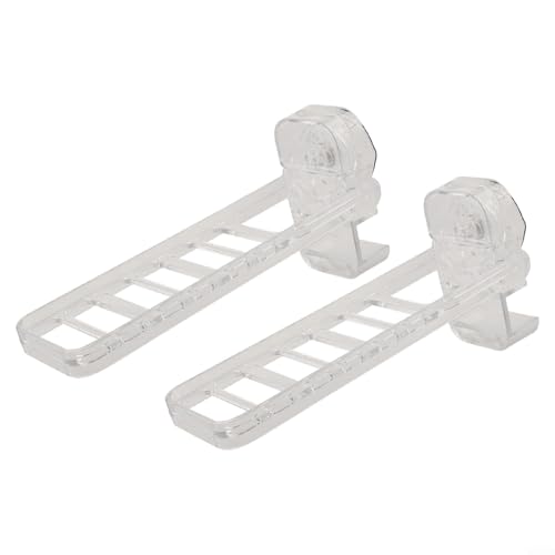 Kompakter, stanzfreier Wäscheständer mit Saugnapf, perfekt für Reisen und Zuhause (transparent) von EasyByMall