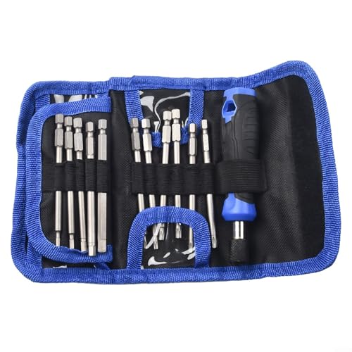 Komplettes Set mit 24 Schraubendreher-Bits mit Magnethalter, entworfen für Anwendungen Komplettes Set mit 24 Schraubendreher-Bits mit Magnethalter, entworfen für Anwendungen von EasyByMall