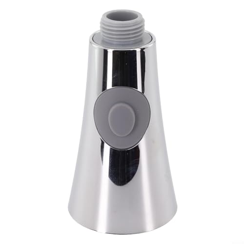 Küchenarmatur-Sprühkopf-Ersatzteil, G1/2 Küchensprühkopf für herunterziehbaren Wasserhahn, Küchenarmaturen, ausziehbarer Sprühkopf, für Badezimmer (Galvanik) von EasyByMall