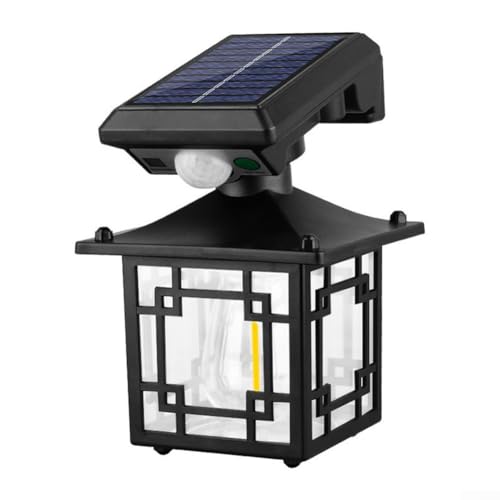 LED Solar Garten Wandlampe mit 3 Modi und IP65 Wasserdicht für zuverlässige Außenbeleuchtung von EasyByMall