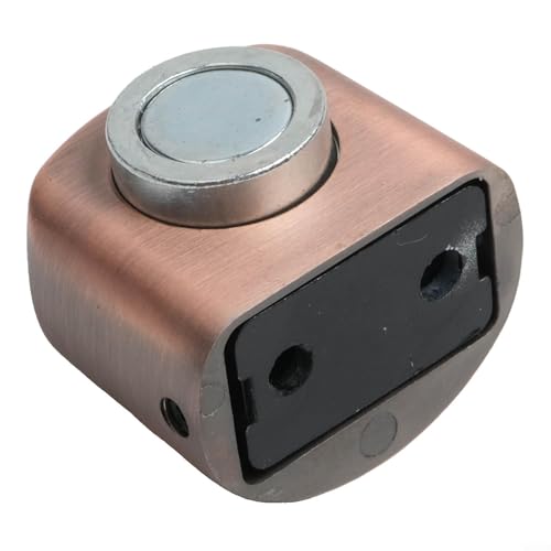 Magnetischer Türstopper aus Zinklegierung, zuverlässige Unterstützung für Ihre Innentüren (Rotbronze) von EasyByMall