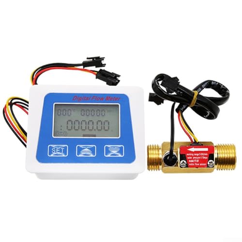 Mechanischer Kraftstoffzähler, digitales Messgerät, Kraftstoffanzeige, Durchflussmesser, Zähler, Sensor mit LCD-Zählersensor, für Diesel, Kerosin, Benzin Mechanischer Kraftstoffzähler, digitales Messgerät, Kraftstoffanzeige, Durchflussmesser, Zähler, Sensor mit LCD-Zählersensor, für Diesel, Kerosin, Benzin von EasyByMall